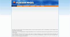 Desktop Screenshot of fliesen-vogel-gmbh.de